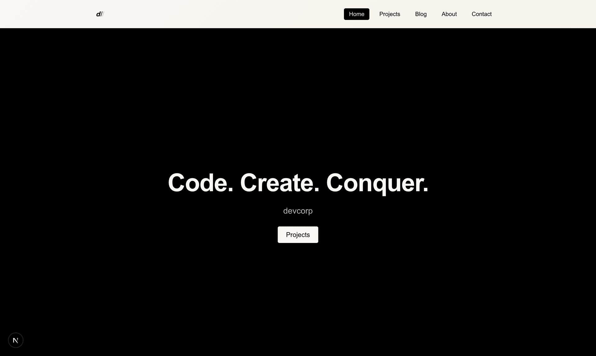 Devcorp Website thumbnail