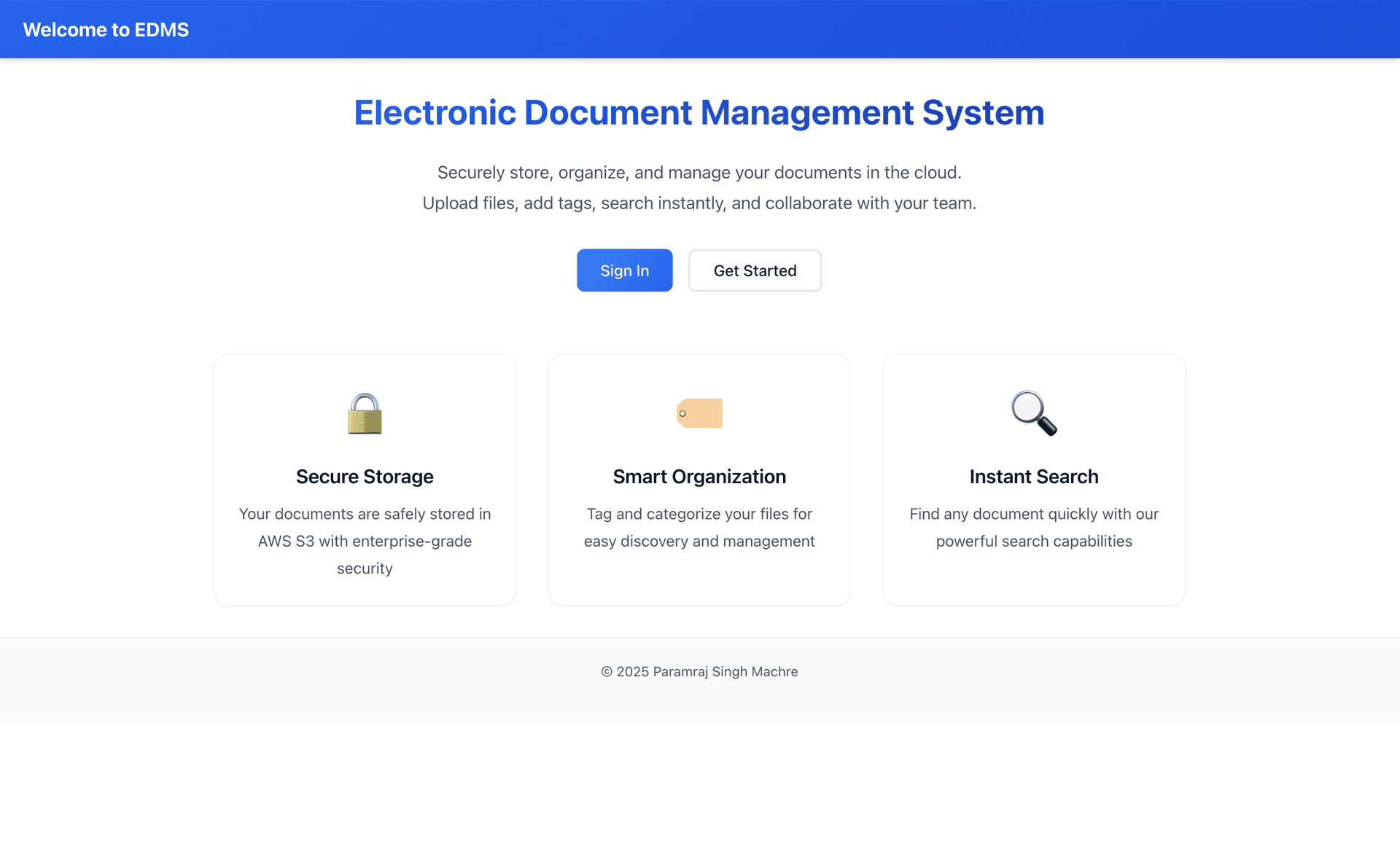 Electronic Document Management System thumbnail